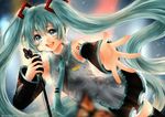  microphone miku_append tagme vocaloid 