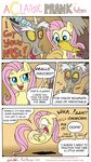  absurd_res antler antlers blue_eyes comic cutie_mark dialo dialog dicsord_(mlp) discord_(mlp) draconequus english_text equine fangs female fluttershy_(mlp) friendship_is_magic hair hi_res horn horse male mammal my_little_pony pegasus pink_hair pony red_eyes redapropos shocked text wings 