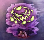  abstract_background ambiguous_gender chewy_meowth creepy ghost nintendo pok&eacute;mon spirit spiritomb video_games 