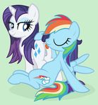  anatomically_correct anatomically_correct_pussy animal_genitalia anus arrkhal duo equine equine_pussy female feral friendship_is_magic horn horse lesbian licking mammal my_little_pony oral pegasus pony pussy rainbow_dash_(mlp) rarity_(mlp) rimming smile tongue unicorn wings 