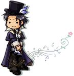  chibi frederic_chopin fuju hat lowres male_focus musical_note solo trusty_bell 