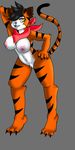  anthro breasts crossgender feline female fur kellogg's mammal mascot nipples nude orange_fur pose solo tiger tony_the_tiger zerodeath980reborn 