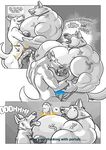  abs anthro big_penis bone bulge canine collar comic dog duo edit erection flexing furious gay male mammal meatier_shower model_sheet muscles nipple_lick nipples penis portal vein 