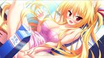  amagi_foxy_blond anime_game_novel_magical eyes_breasts hair_red lunatics_karin marriage possible_duplicate 