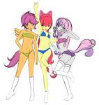  bikini child clothed clothing cub cutie_mark_crusaders_(mlp) female friendship_is_magic group hair horn human humanized lalox mammal my_little_pony orange_body plain_background purple_eyes red_hair scootaloo_(mlp) skimpy sweetie_belle_(mlp) swimsuit two_tone_hair underwear white_background wings yellow_body young 
