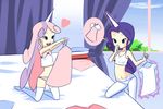  child drantyno duo female friendship_is_magic hair horn human humanized kneeling mammal my_little_pony not_furry rarity_(mlp) sweetie_belle_(mlp) two_tone_hair underwear window young 