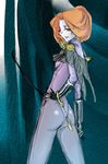  1girl cuffs gloves gundam handcuffs kycilia_zabi leather mobile_suit_gundam sakata3 solo 