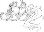  &#332;kami ?kami anthro anthrofied big_breasts blush breasts canine cutie_mark deity duo equine female friendship_is_magic horn horse huge_breasts looking_at_viewer mammal my_little_pony nude pony princess_celestia_(mlp) tehbuttercookie video_games winged_unicorn wings wolf 