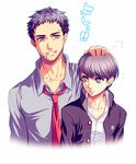  atlus dojima dojima_ryotaro doujima_ryoutarou lowres narukami_yuu persona persona_4 seta_souji 