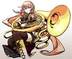  bad_id bad_pixiv_id blue_eyes instrument kawazu long_hair megurine_luka pink_hair solo sousaphone thighhighs very_long_hair vocaloid 