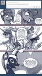  cosplay english_text equine female feral friendship_is_magic gun horn horse john_joseco mammal my_little_pony nightmare_moon_(mlp) pony princess_luna_(mlp) ranged_weapon soldier text weapon winged_unicorn wings 