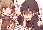 baby bad_id bad_pixiv_id brown_hair crying if_they_mated ikarin ips_cells kantai_collection mother_and_child mother_and_daughter multiple_girls mutsu_(kantai_collection) nagato_(kantai_collection) yuri 