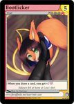  female furoticon licking mammal nut-case rodent solo squirrel tcg tongue trading_card_game 