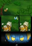  comic feral growlithe nintendo ohmuu pok&#233;mon pok&eacute;mon shinx sleeping video_games 