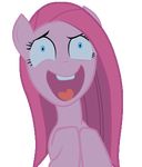  blue_eyes equine female friendship_is_magic hair horse laugh mammal my_little_pony open_mouth pink_hair pinkamena_(mlp) pinkie_pie_(mlp) pony solo talentlessfiend tongue yandere 