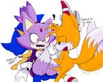  2013 anthro balls big_breasts blaze_the_cat blue_eyes blue_hair blush breasts butt canine cat eating erection feline female fox fur green_eyes hair hearlesssoul hedgehog macro male micro miles_prower nipples nude penetration penis purple_fur purple_hair pussy sega sex silver_the_hedgehog size_difference small sonic_(series) sonic_the_hedgehog straight tiny white_fur yellow_eyes 