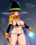  breasts dragon_quest dragon_quest_iii drakee mage_(dq3) onomeshin short_hair solo swimsuit 