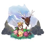  bad_id bad_pixiv_id cherubi deerling food fruit gen_1_pokemon gen_2_pokemon gen_4_pokemon gen_5_pokemon hoppip mountain no_humans pikachu pokemon pokemon_(creature) pokemon_(game) riring sawsbuck 