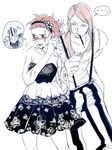  eustass_captain_kid genderswap jewelry_bonney luzy monochrome one_piece pocky 