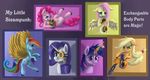  appllejack artificial_limb cyborg equine female feral fluttershy_(mlp) friendship_is_magic group horn horse mammal my_little_pony pegasus pinkie_pie_(mlp) pony raedrob rainbow_dash_(mlp) rarity_(mlp) smile steampunk twilight_sparkle_(mlp) unicorn what_gas_science_done wings 