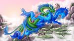  anal anal_penetration aoukuang aurus beard blue_eyes blue_fur blue_hair chinese_dragon cloud coiling cum cum_in_ass cum_inside cum_while_penetrated cute dragon duo erection eye_contact facial_hair feral feral_on_feral flying fur furred_dragon gay green_eyes hair happy happy_sex male mountain mustache penetration penis pink_sky scales scalie sex shiriak sky smile spread_legs spreading toes tree whiskers yamigriffin 