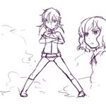  bad_id bad_pixiv_id inazuma_eleven_(series) inazuma_eleven_go kaimuari kirino_ranmaru male_focus monochrome multiple_boys shindou_takuto sketch white_background 