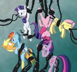  applejack_(mlp) cutie_mark equine female fluttershy_(mlp) friendship_is_magic horn horse kissing lesbian mammal my_little_pony pegasus pinkie_pie_(mlp) pony rainbow_dash_(mlp) rarity_(mlp) sex smile tentacles twilight_sparkle_(mlp) unicorn vaginal winged_unicorn wings 