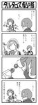  1girl 4koma aegis_(persona) check_translation comic greyscale monochrome persona persona_3 translated translation_request yasohachi_ryou yuuki_makoto 