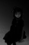  dark futon_(kitsune_tsuki) greyscale highres medicine_melancholy monochrome solo touhou 