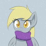  animated blonde_hair breath clothing derpy_hooves_(mlp) equine female feral friendship_is_magic fur grey_fur hair long_hair mammal my_little_pony pegasus plain_background raikoh-illust scarf smile snow snowing solo wings winter yellow_eyes 
