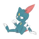  black_eyes breasts claws cum cum_string doublepopsicle female kaykitten masturbation nintendo nipples nude open_mouth plain_background pok&#233;mon pok&eacute;mon pussy pussy_juice sketch small_breasts sneasel solo spread_legs spreading video_games white_background 