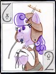  &#9824; card cardstock clothing equine female friendship_is_magic fur hair hat horse mammal my_little_pony playing_card pony propeller_hat purple_eyes purple_fur purple_hair screwball_(mlp) solo spades the1king two two_of_spades two_tone_hair white_hair 