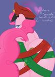  &lt;3 anthro anthrofied blue_eyes butt dialog english_text equine female friendship_is_magic fur hair hat horse kernhd key looking_at_viewer looking_back mammal my_little_pony pink_fur pink_hair pinkie_pie_(mlp) pony pussy solo team_fortress_2 text 