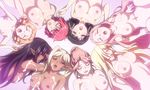  6+girls alicia_arctours black_hair blonde_hair blush breasts brown_hair claudia_levantine cloe_(kuroinu) cum dark_elf dark_skin elf eyes_closed kaguya_(kuroinu) kuroinu_kedakaki_seijo_wa_hakudaku_ni_somaru kuroinu_~kedakaki_seijo_wa_hakudaku_ni_somaru~ large_breasts long_hair long_pointy_ears looking_at_viewer looking_back maia_(kuroinu) multiple_girls nude open_mouth origa_discordia pink_hair pointy_ears prim_fiorire princess purimu_fiorire red_eyes red_hair ruu_ruu short_hair small_breasts take_your_pick very_long_hair 