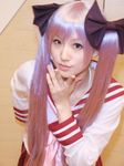  cosplay hiiragi_kagami hiiragi_kagami_(cosplay) lucky_star photo saya saya_(cosplayer) school_uniform serafuku twintails 