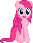  alpha_channel blue_eyes cute equine female feral friendship_is_magic hair horse looking_at_viewer mammal my_little_pony pink_hair pinkie_pie_(mlp) plain_background pony smile solo standing transparent_background zacatron94 