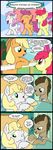  applejack_(mlp) bed blonde_hair blue_eyes brown_fur brown_hair comic cowboy_hat cub dialog doctor_whooves_(mlp) english_text equine female feral freckles friendship_is_magic frown fur green_eyes group hair hat horn horse long_hair lying madmax male mammal my_little_pony on_back open_mouth orange_fur original_character pegasus pony purple_eyes purple_hair scootaloo_(mlp) smile sweetie_belle_(mlp) text tongue two_tone_hair unicorn wings young 