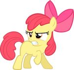  alpha_channel apple_bloom_(mlp) cub equine female feral friendship_is_magic horse mammal my_little_pony pony young zacatron94 