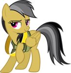  alpha_channel black_hair daring_do_(mlp) equine female feral friendship_is_magic fur hair horse looking_at_viewer mammal my_little_pony pegasus plain_background pony purple_eyes solo transparent_background wings zacatron94 