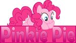  alpha_channel blue_eyes cutie_mark equine female feral friendship_is_magic hair horse lying mammal my_little_pony pink_hair pinkie_pie_(mlp) plain_background pony smile solo text transparent_background zacatron94 
