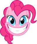  animated equine female feral friendship_is_magic grin horse low_res mammal my_little_pony pinkie_pie_(mlp) pony smile solo zacatron94 