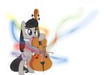  alpha_channel black_hair bow_(stringed_instrument) bow_tie cello cutie_mark equine female feral friendship_is_magic hair horse mammal musical_instrument my_little_pony octavia_(mlp) plain_background pony purple_eyes solo standing transparent_background zacatron94 