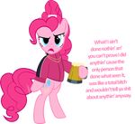  alpha_channel english_text equine female feral friendship_is_magic horse mammal my_little_pony pinkie_pie_(mlp) pony text zacatron94 