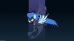  blue_hair clothing derplight equine eyewear feral friendship_is_magic fur goggles hair horse mammal my_little_pony pegasus pony shadowbolts_(mlp) solo wallpaper wings 