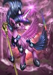  cutie_mark equine female feral friendship_is_magic fur hair horn horse mammal my_little_pony pony pony-slayer purple_eyes purple_fur purple_hair solo twilight_scepter_(mlp) twilight_sparkle_(mlp) winged_unicorn wings 