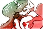  anthro anthrofied big_breasts breasts christmas duo ep777 equine female friendship_is_magic holidays horn horse huge_breasts lactating male mammal my_little_pony penis pony princess_celestia_(mlp) sex titfuck 