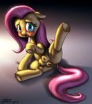  anus equine female feral fluttershy_(mlp) friendship_is_magic horse mammal my_little_pony pony pussy solo teats zed zed001 