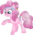  blue_eyes crystal_pony_(mlp) cutie_mark equine female friendship_is_magic fur hair hi_res horse mammal my_little_pony pink_fur pink_hair pinkie_pie_(mlp) plain_background pony theshadowstone 