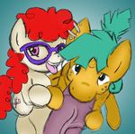  equine erection eyewear fellatio friendship_is_magic gay glasses horse horsecock male mammal muhart my_little_pony oral oral_sex penis pony poprocks sex snails_(mlp) twist_(mlp) young 