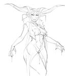  breasts cropped_legs cum cum_on_body cum_on_breasts cum_on_upper_body cumdrip curvy facial final_fantasy final_fantasy_viii greyscale highres large_breasts lips lm_(legoman) long_hair monochrome pointy_hair sketch solo thick_thighs thighs twintails ultimecia wide_hips 